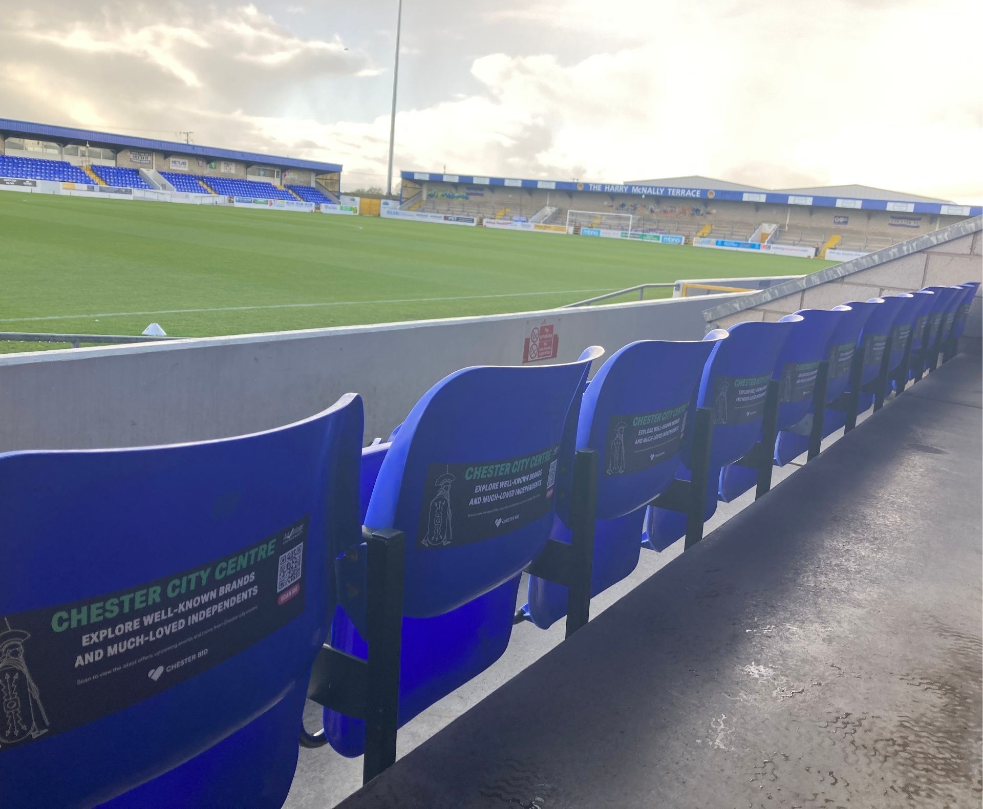 Advantage Sponsorship advertising seating